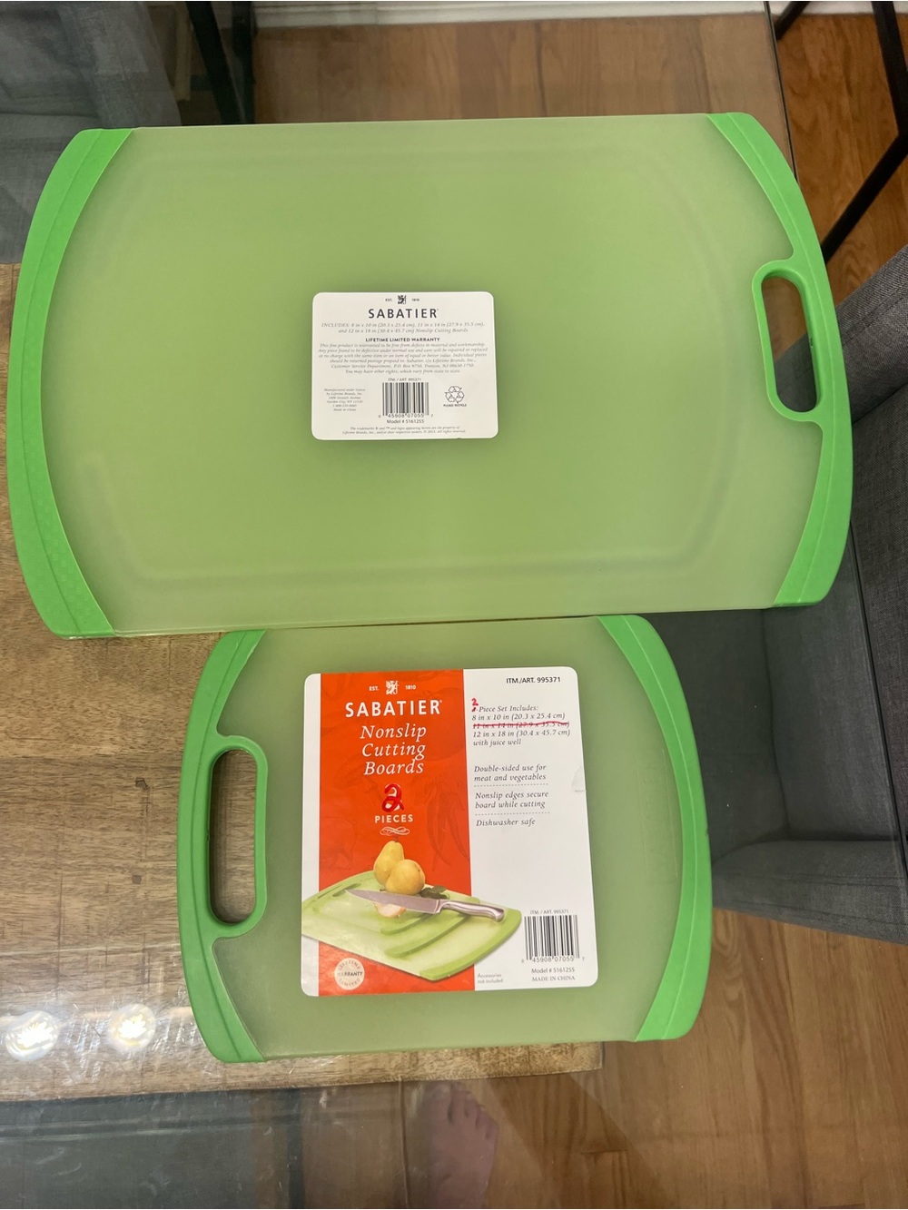 Sabatier nonslip cutting board set
 - 2 Piece